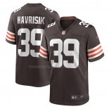Maglia NFL Game Cleveland Browns Lucas Havrisik Marrone