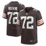Maglia NFL Game Cleveland Browns Ty Nsekhe Marrone