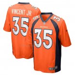 Maglia NFL Game Denver Broncos Kary Vincent JR. Arancione