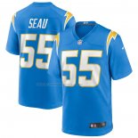Maglia NFL Game Los Angeles Chargers Junior Seau Retired Blu