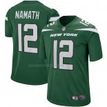 Maglia NFL Game New York Jets Joe Namath Retired Verde