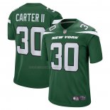 Maglia NFL Game New York Jets Michael Carter II Verde