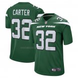 Maglia NFL Game New York Jets Michael Carter Verde
