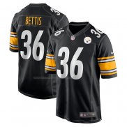Maglia NFL Game Pittsburgh Steelers Jerome Bettis Retired Nero