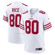 Maglia NFL Game San Francisco 49ers Jerry Rice Retired Bianco