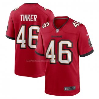 Maglia NFL Game Tampa Bay Buccaneers Carson Tinker Rosso