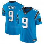 Maglia NFL Limited Carolina Panthers Bryce Young Vapor F.U.S.E. Blue