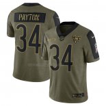 Maglia NFL Limited Chicago Bears Walter Payton 2021 Salute To Service Retired Verde
