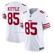 Maglia NFL Limited San Francisco 49ers George Kittle Vapor F.U.S.E. Bianco