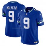 Maglia NFL Limited Seattle Seahawks Kenneth Walker III Vapor F.U.S.E. Blu