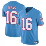 Maglia NFL Tennessee Titans Treylon Burks Vapor F.U.S.E. Blu2