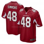 Maglia NFL Game Arizona Cardinals Isaiah Simmons 48 Rosso
