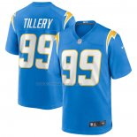 Maglia NFL Game Los Angeles Chargers Jerry Tillery Blu