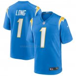 Maglia NFL Game Los Angeles Chargers Ty Long Blu