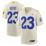 Maglia NFL Game Los Angeles Rams Cam Akers Crema