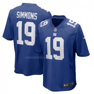 Maglia NFL Game New York Giants Isaiah Simmons Blu