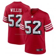 Maglia NFL Game San Francisco 49ers Patrick Willis Retired Alternato Rosso