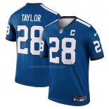 Maglia NFL Legend Indianapolis Colts Jonathan Taylor Indiana Nights Alternato Blu