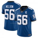 Maglia NFL Limited Indianapolis Colts Quenton Nelson Vapor F.U.S.E. Blu