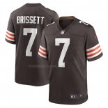 Maglia NFL Game Cleveland Browns Jacoby Brissett Marrone