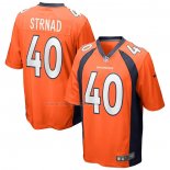Maglia NFL Game Denver Broncos Justin Strnad Arancione