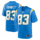 Maglia NFL Game Los Angeles Chargers Nick Vannett Blu