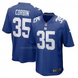 Maglia NFL Game New York Giants Jashaun Corbin Blu
