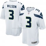 Maglia NFL Game Seattle Seahawks Russell Wilson Bianco