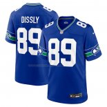 Maglia NFL Game Seattle Seahawks Will Dissly Throwback Blu