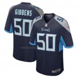 Maglia NFL Game Tennessee Titans Jack Gibbens Home Blu