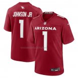 Maglia NFL Game Arizona Cardinals Paris Johnson JR. 2023 NFL Draft First Round Pick Rosso