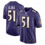 Maglia NFL Game Baltimore Ravens Otaro Alaka Viola