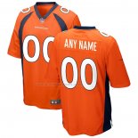 Maglia NFL Game Denver Broncos Personalizzate Arancione