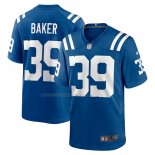 Maglia NFL Game Indianapolis Colts Darrell Baker Blu