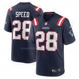 Maglia NFL Game New England Patriots Ameer Speed Blu
