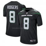 Maglia NFL Game New York Jets Aaron Rodgers Nero