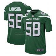 Maglia NFL Game New York Jets Carl Lawson Verde