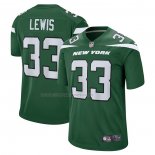 Maglia NFL Game New York Jets Zane Lewis Verde