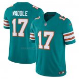 Maglia NFL Limited Miami Dolphins Jaylen Waddle 17 Vapor F.U.S.E. Verde