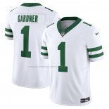Maglia NFL Limited New York Jets Ahmad Sauce Gardner Vapor F.U.S.E. Bianco2